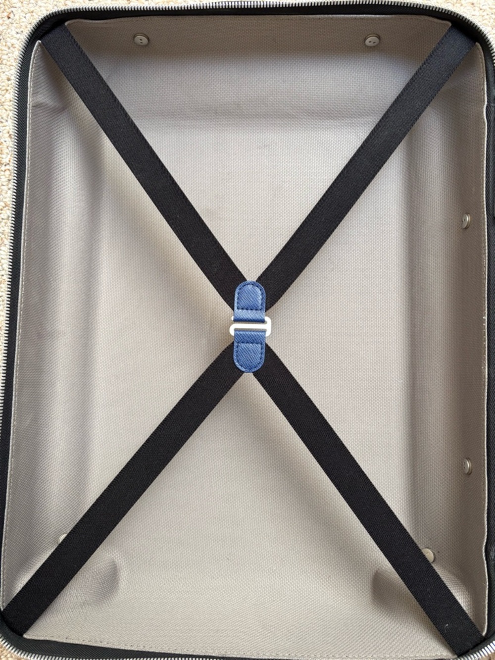 Louis Vuitton Blue Monogram Rolling Carry-On - Picture 7 of 9